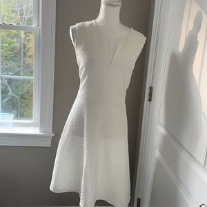 Tory Burch Cream Midi Dress